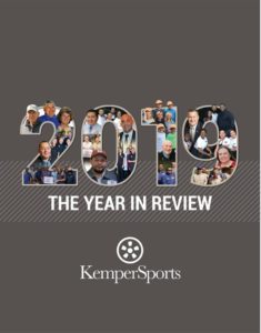 2019 KemperSports Annual Report Cover