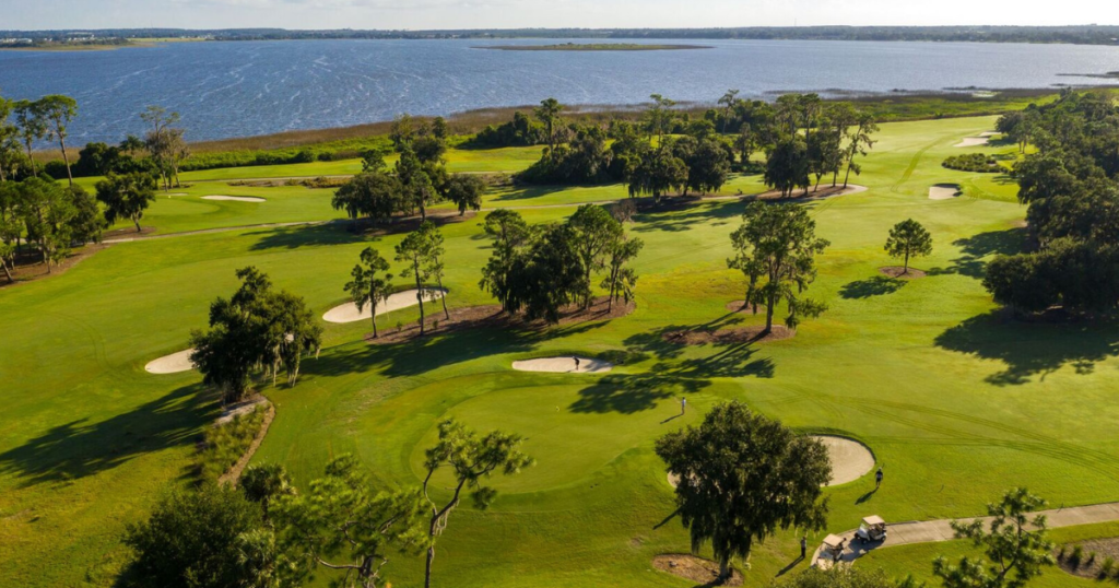 Aerial view of Country Club of Winter Haven (Winter Haven, Florida)