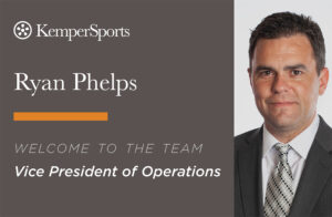 Graphic of Ryan Phelps. Text Reads, "Ryan Phelps, Welcome to the team. Regional Operations Executive."