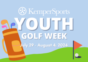 KemperSports Youth Golf Week is July 29 - August 4, 2024
