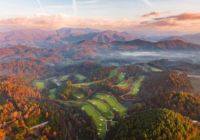 Aerial view of Sequoyah National Golf Club